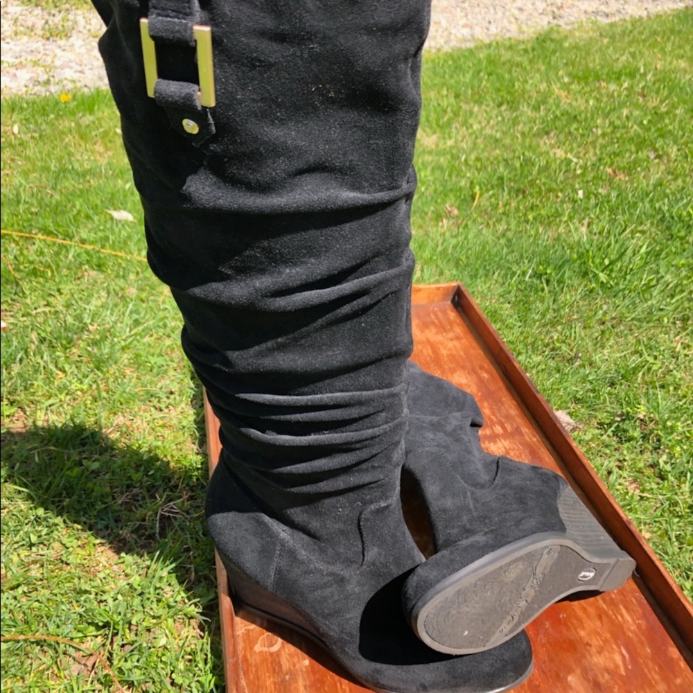 Wedged Dr Scholl boats